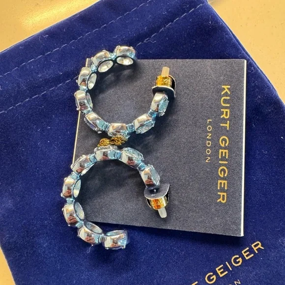 🎉LAST CHANCE🎉Eagle's Head Crystal Hoop Earrings
KURT GEIGER LONDON - Picture 2 of 5